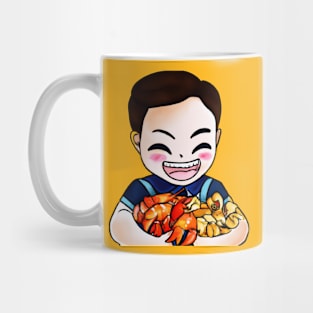 Just a boy who loves shrimp Mug